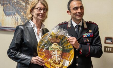 SOTTOSEGRETARIO SAVINO IN VISITA AL COMANDO PROVINCIALE DI TRIESTE