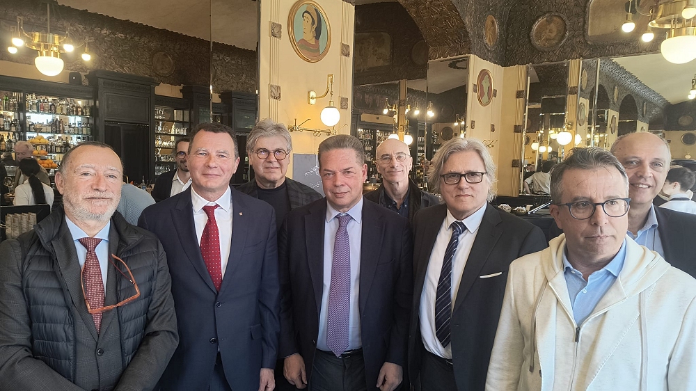 PORTO DI TRIESTE: AL CAFFE’ SAN MARCO CONSALVO FA IL PUNTO SU PNRR, FERROVIA E SFIDE GLOBALI