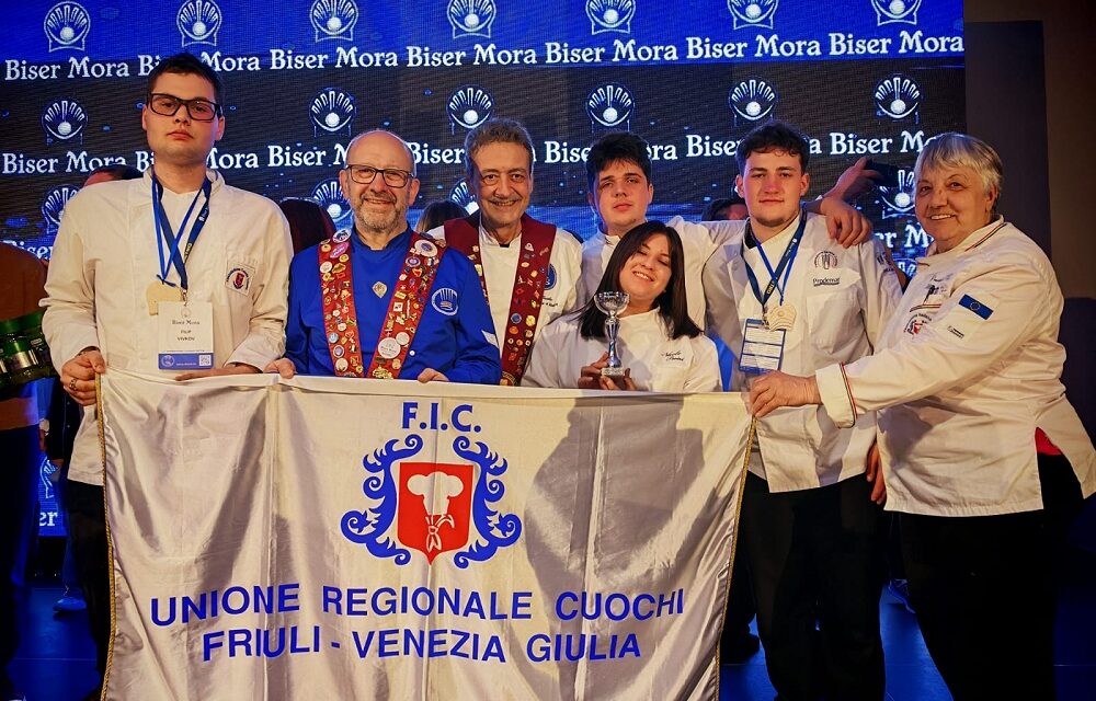 I cuochi del Friuli Venezia Giulia tornano a Biser Mora: gioco di squadra tra Trieste e Udine e nuovi successi internazionali