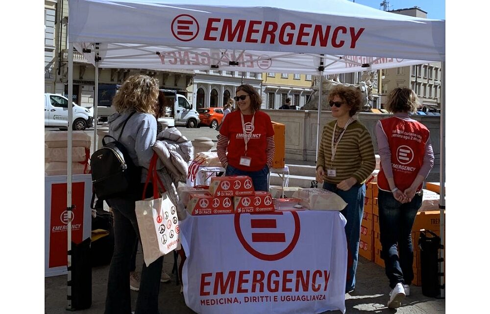 A PASQUA SOSTIENI EMERGENCY CON LA “COLOMBA DI PACE” PER GARANTIRE CURE ALLE VITTIME DI GUERRA A GAZA, IN UCRAINA, IN SUDAN