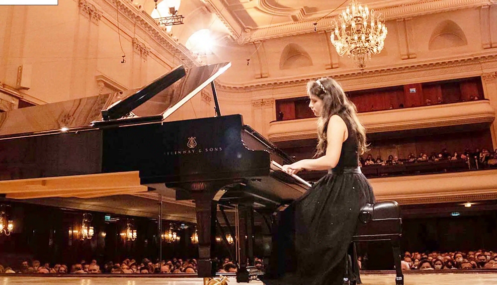 ENOARMONIE A VILLA DI TOPPO FLORIO ARRIVA LA PIANISTA MICHELLE CANDOTTI