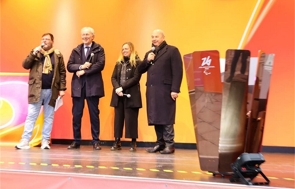 LA FIAMMA PARALIMPICA HA FATTO TAPPA A TRIESTE