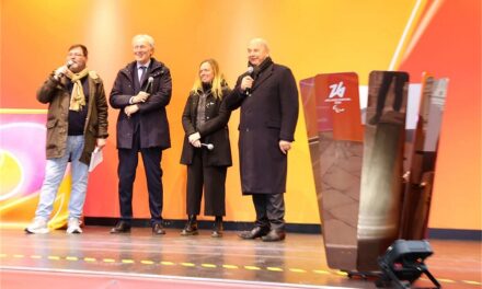 LA FIAMMA PARALIMPICA HA FATTO TAPPA A TRIESTE