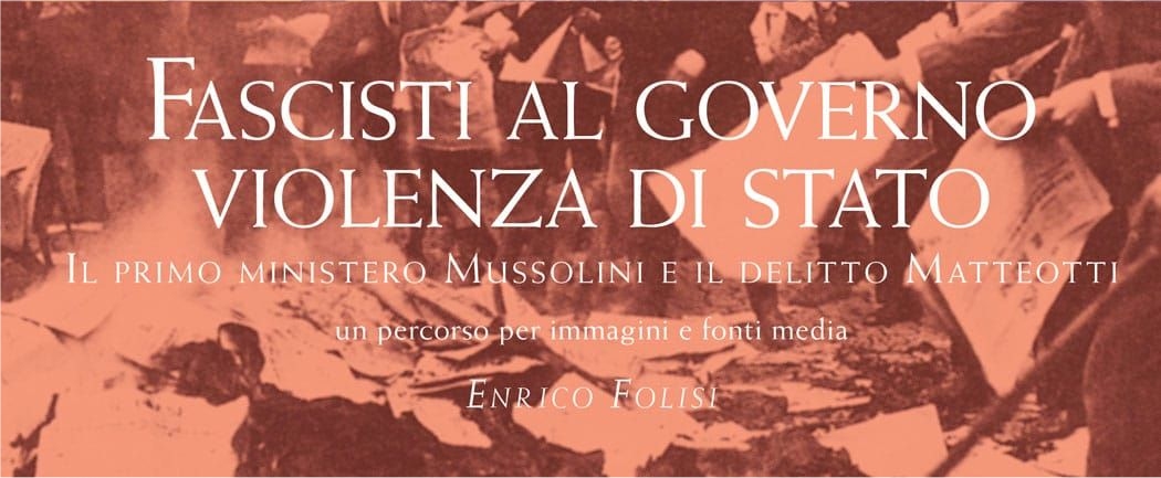 A cento anni dalle “leggi fascistissime”: incontro alla Libreria Gaspari di Udine con Enrico Folisi