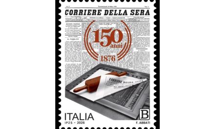 POSTE ITALIANE: IL FRANCOBOLLO DEDICATO A CORRIERE DELLA SERA