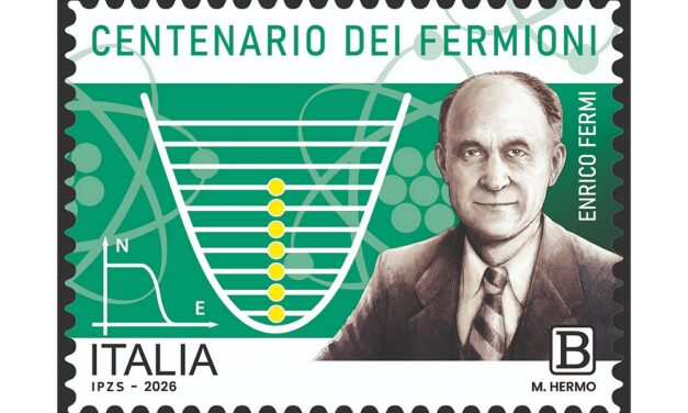 POSTE ITALIANE: emesso il francobollo dedicato a Enrico Fermi nel centenario dei fermioni