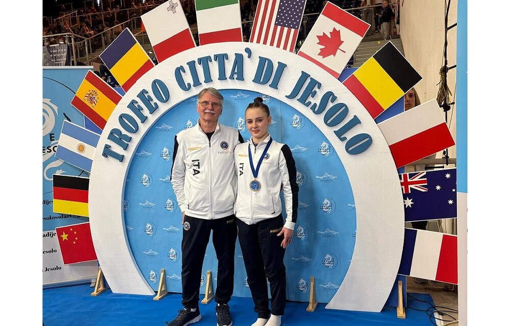 TROFEO INTERNAZIONALE JESOLO: ORO PER BENEDETTA GAVA DELL’ARTISTICA’81 DI TRIESTE
