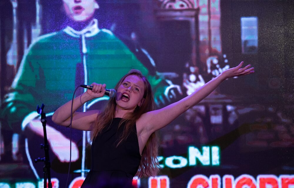 AL TEATRO MIELA DI TRIESTE, PER LA RASSEGNA “PROTAGONISTE” IN SCENA “IO AMO ITALIA ” di e con Sofija Zobina