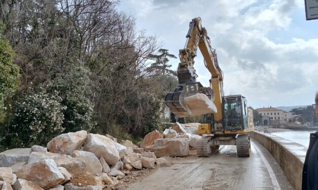 LAVORI DI MESSA IN SICUREZZA DI STRADA PER LAZZARETTO