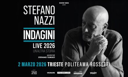 STEFANO NAZZI, GIORNALISTA, SCRITTORE E AUTORE DEL PODCAST “INDAGINI”, AL POLITEAMA ROSSETTI DI TRIESTE