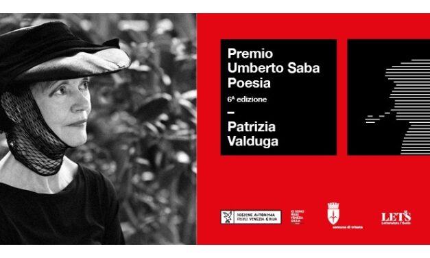 POESIA, va a PATRIZIA VALDUGA il PREMIO SABA 2026