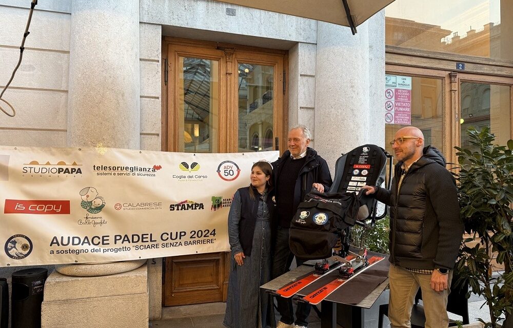 “SCIARE SENZA BARRIERE”: PRESENTATI A TRIESTE I RISULTATI DEL PROGETTO E CONSEGNATO IL DUAL SKI ALLA FONDAZIONE BURLO GAROFOLO