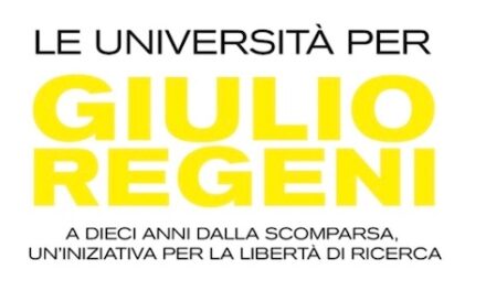LE UNIVERSITÀ PER GIULIO REGENI, a Trieste SISSA aderisce al progetto presentato oggi in Senato