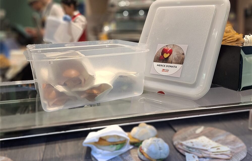 Il cibo in eccedenza Chef Express (area di servizio A4 Gonars Nord) in dono alla Comunità Papa Giovanni XXIII