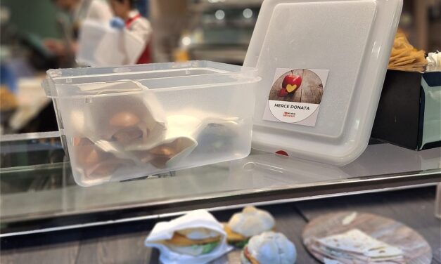 Il cibo in eccedenza Chef Express (area di servizio A4 Gonars Nord) in dono alla Comunità Papa Giovanni XXIII