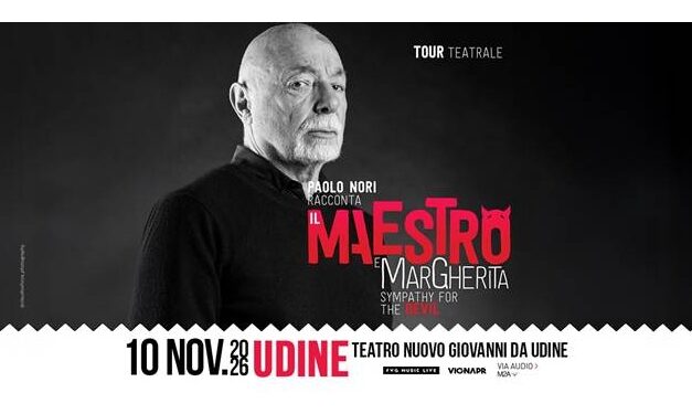 PAOLO NORI racconta “Il Maestro e Margherita” nei principali teatri italiani