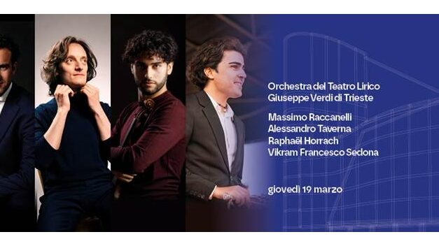 AL TEATRO VERDI PORDENONE IL CONCERTO DELL’ORCHESTRA DEL TEATRO LIRICO GIUSEPPE VERDI DI TRIESTE DIRETTA DA MASSIMO RACCANELLI
