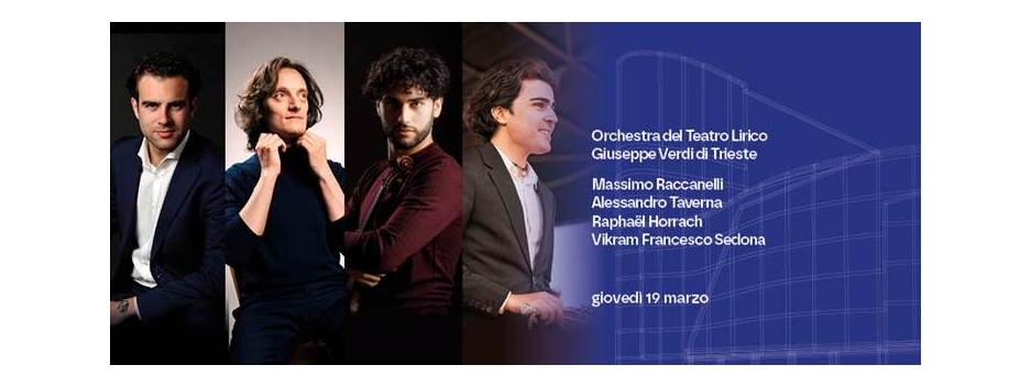 AL TEATRO VERDI PORDENONE IL CONCERTO DELL’ORCHESTRA DEL TEATRO LIRICO GIUSEPPE VERDI DI TRIESTE DIRETTA DA MASSIMO RACCANELLI