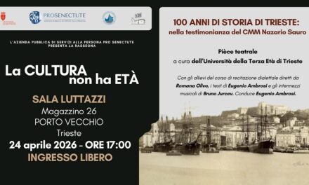 Trieste, la memoria diventa teatro: in scena “100 anni di storia nella testimonianza del CMM Nazario Sauro”