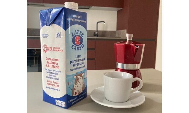 Un milione di confezioni di latte distribuite in Italia: ABC bambini chirurgici e Latte Carso insieme per la campagna 5X1000
