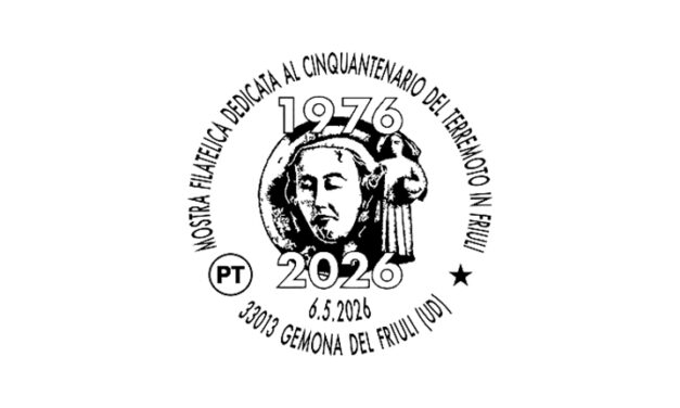 POSTE ITALIANE: A GEMONA DEL FRIULI L’ANNULLO FILATELICO PER I 50 ANNI DEL TERREMOTO