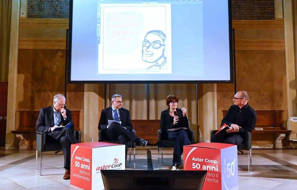 ASTER COOP, “50 ANNI DENTRO IL CAMBIAMENTO”: A UDINE IL RACCONTO DI UNA COOPERATIVA CHE GUARDA AL FUTURO