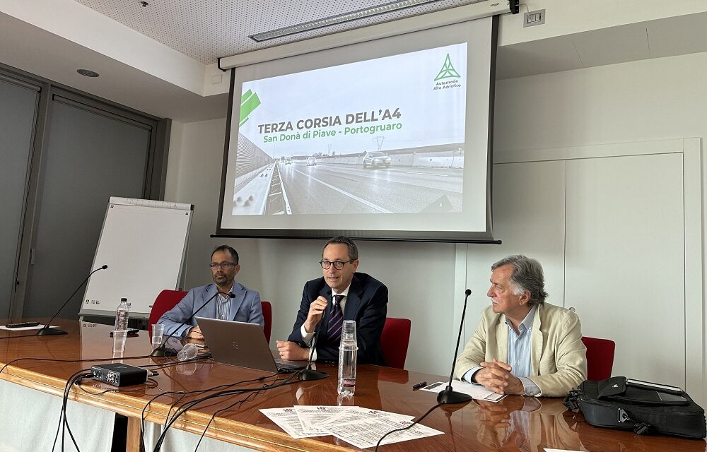 Autostrade Alto Adriatico: convegno Ordine degli Ingegneri di Venezia su terza corsia A4