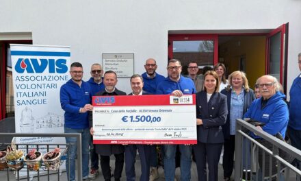 AVIS Portogruaro-ULSS4 Veneto Orientale: donati 1500€ alla Casa delle Farfalle di Portogruaro