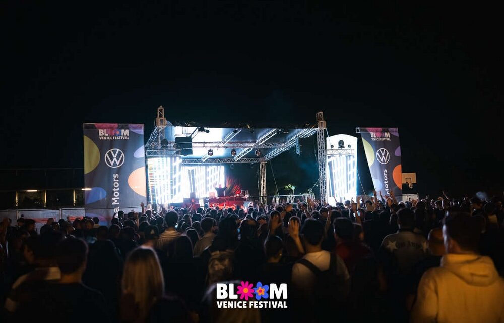 BLOOM VENICE FESTIVAL 2026: dal 24 al 26 aprile e dal 29 aprile al 3 maggio al Parco San Giuliano otto giornate di musica, intrattenimento e food truck a ingresso gratuito