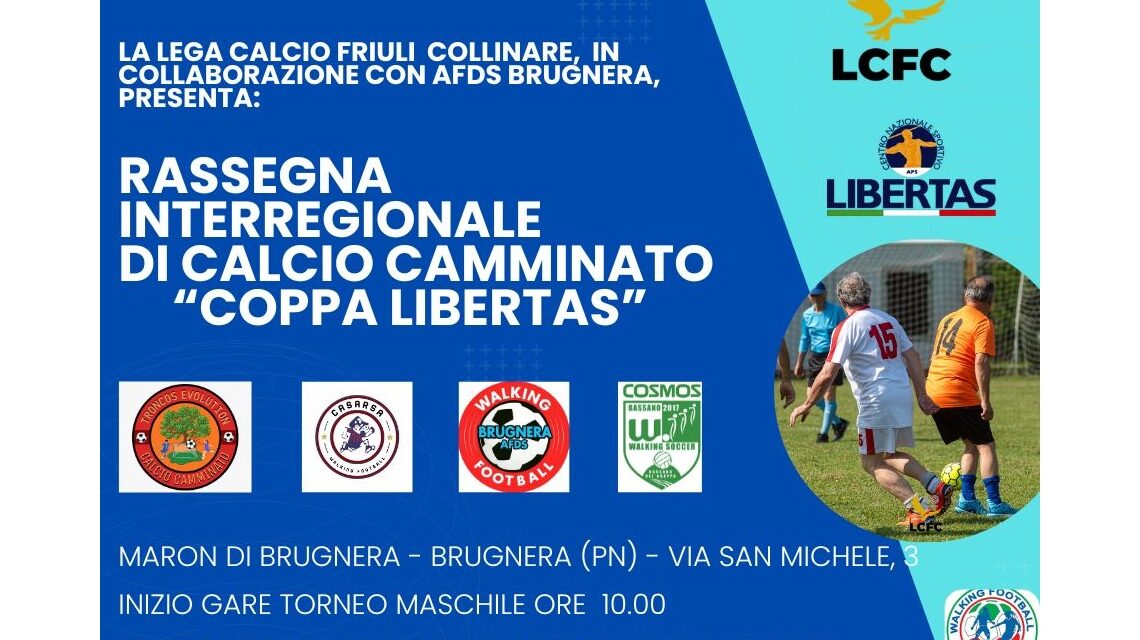A Maron di Brugnera il calcio si fa “lento” per andare più lontano: successo per la 1ª Rassegna Interregionale di Calcio Camminato
