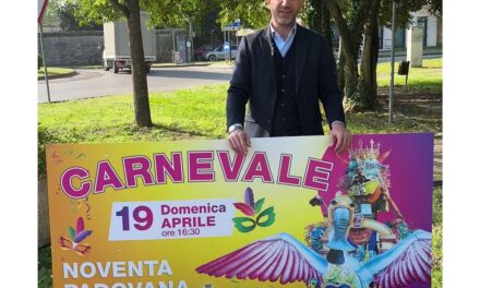 CARNEVALE A NOVENTA PADOVANA:  DOMENICA 19 APRILE LA SFILATA DEI CARRI IN VIA ROMA