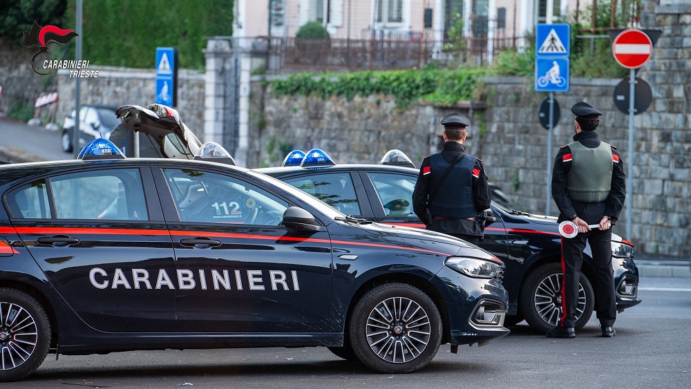 Servizi coordinati svolti nel weekend delle festività Pasquali dai Carabinieri di Trieste