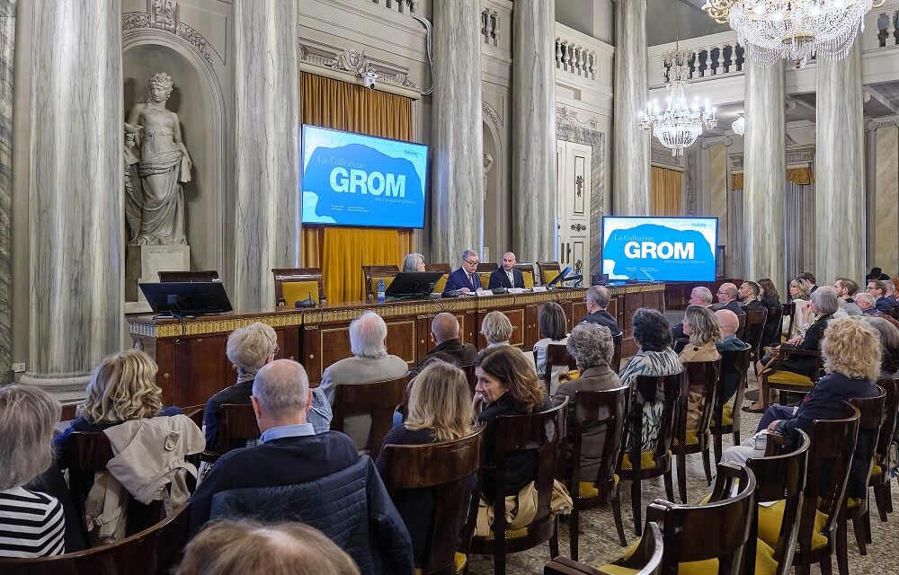 PRESENTATO IL VOLUME “LA COLLEZIONE GROM DELLA FONDAZIONE CRTRIESTE”