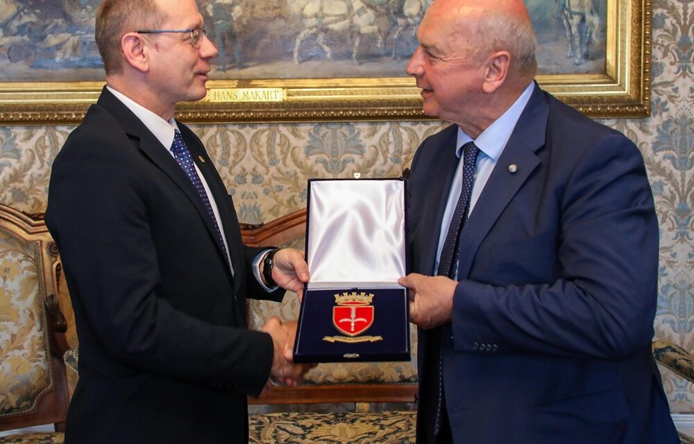 IL SINDACO HA INCONTRATO IL COLLEGA DELLA CITTÀ UNGHERESE DI NAGYKANIZSA, JÁCINT HORVÁTH