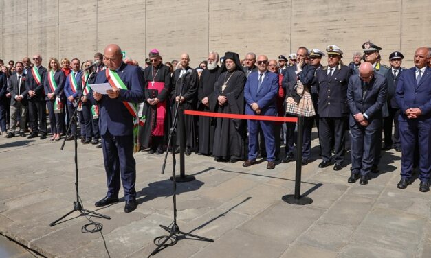 25 APRILE 2026, IL SINDACO DI TRIESTE ROBERTO DIPIAZZA È INTERVENUTO ALLA RISIERA DI SAN SABBA ALLA CERIMONIA PER L’81° ANNIVERSARIO DELLA LIBERAZIONE D’ITALIA