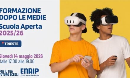 EnAIP Trieste organizza l’open day immersivo: visori e simulazioni AI per orientarsi nella scelta della scuola superiore