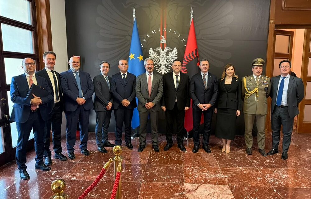 DIFESA, FINCANTIERI E KAYO FIRMANO L’ACCORDO PER LA COSTITUZIONE DI UNA JOINT VENTURE PER LO SVILUPPO DELLA CANTIERISTICA NAVALE IN ALBANIA