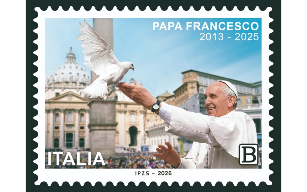 POSTE ITALIANE: emesso francobollo in ricordo di Papa Francesco