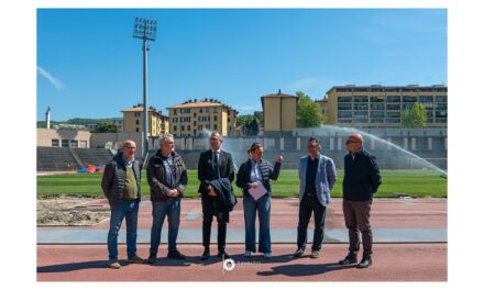 STADIO GREZAR: PRESENTATO DALL’ASSESSORE LODI L’INTERVENTO DI RESTYLING DELLA PISTA DI ATLETICA