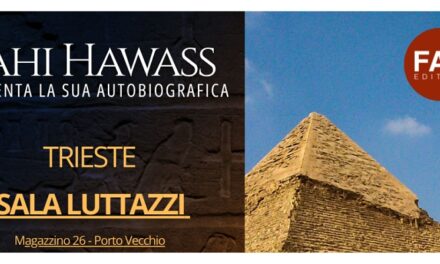 MARTEDÌ 28 APRILE ALLE ORE 20.30 ALLA SALA LUTTAZZI, ZAHI HAWASS, IL CUSTODE DEI FARAONI, SARÀ PROTAGONISTA DI UNA SERATA-EVENTO