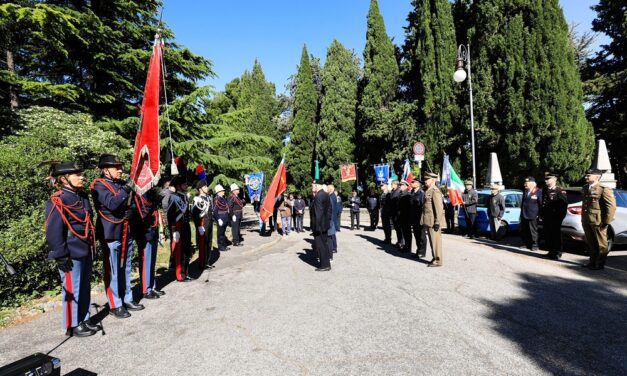 COMMEMORATO L’81° ANNIVERSARIO DELL’INSURREZIONE CITTADINA DEL 30 APRILE 1945