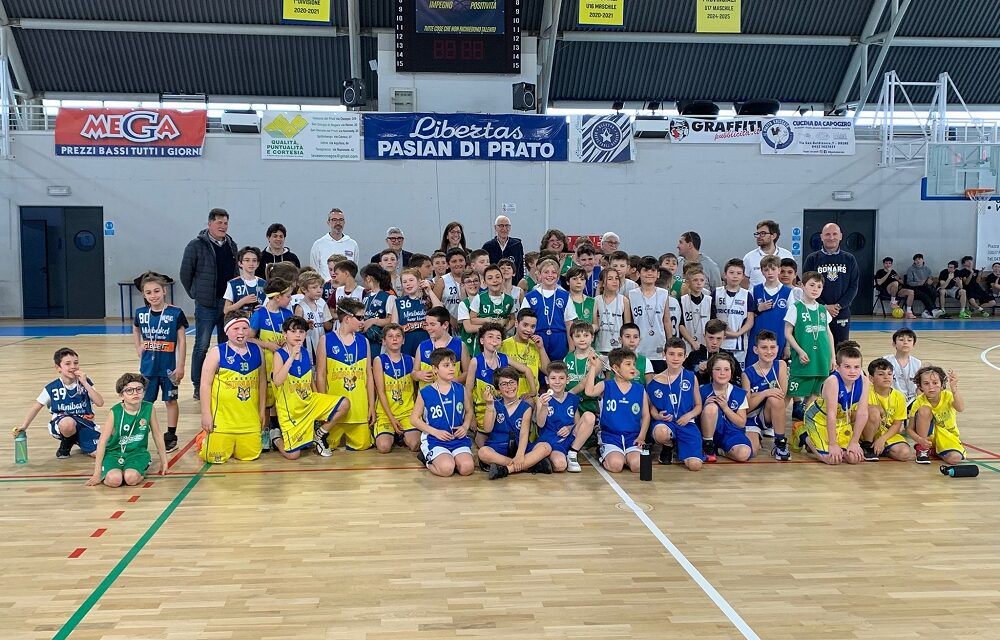 LIBERTAS FVG: Minibasket e valori in campo a Pasian di Prato