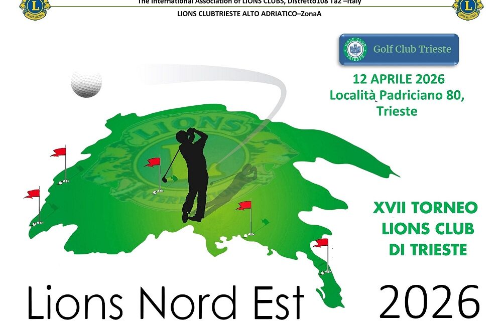 Sport e solidarietà sul green: a Trieste il Torneo Lions per sostenere progetti sociali