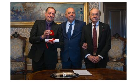 IL SINDACO HA CONFERITO UN RICONOSCIMENTO A MAURIZIO MARCHESICH, VINCITORE DI NUMEROSI CONCORSI NAZIONALI E INTERNAZIONALI DI FISARMONICA