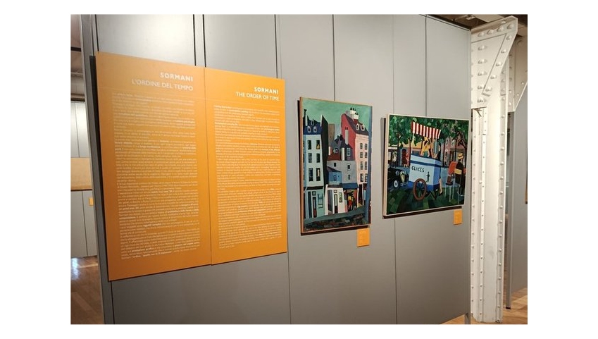 SABATO 18 APRILE ALLE ORE 11 ALLA SALA FINI DEL MAGAZZINO 26 VISITA GUIDATA GRATUITA ALLA MOSTRA “SORMANI. L’ORDINE DEL TEMPO” A CURA DI TRART