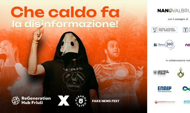 IL FESTIVAL NANOVALBRUNA SBARCA A TRICESIMO CON “CHE CALDO FA LA DISINFORMAZIONE!”, UN EVENTO PER PARLARE DI AMBIENTE E FAKE NEWS IN PROGRAMMA IL 1° MAGGIO AL TEATRO GARZONI
