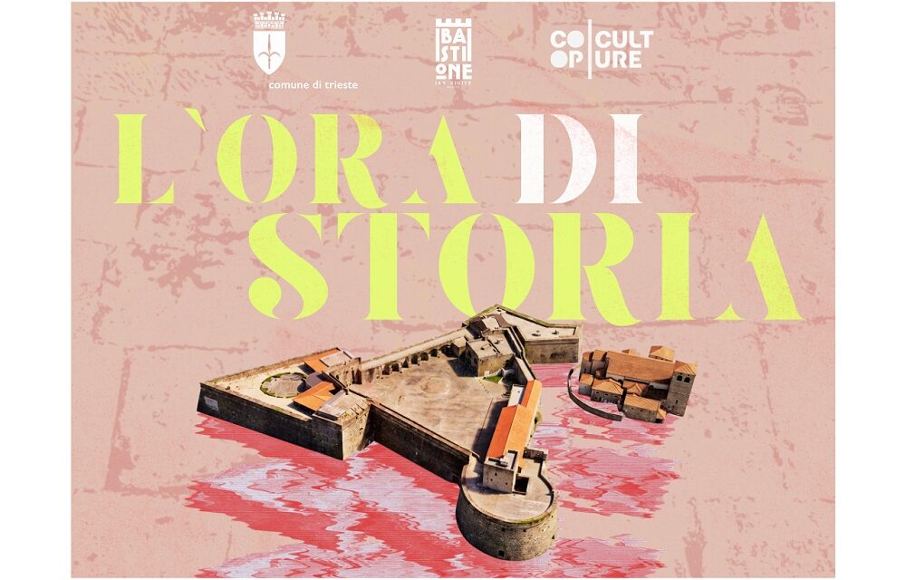 RITORNA “L’ORA DI STORIA”: VISITE GUIDATE GRATUITE AL TRAMONTO CON GUIDE ALLA SCOPERTA DELLA STORIA DI TRIESTE LUNGO LE MURA E I BASTIONI DEL CASTELLO DI SAN GIUSTO