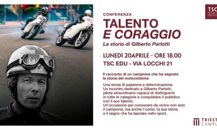 LA GRANDE STORIA DI GILBERTO PARLOTTI RACCONTATA A TSC EDU