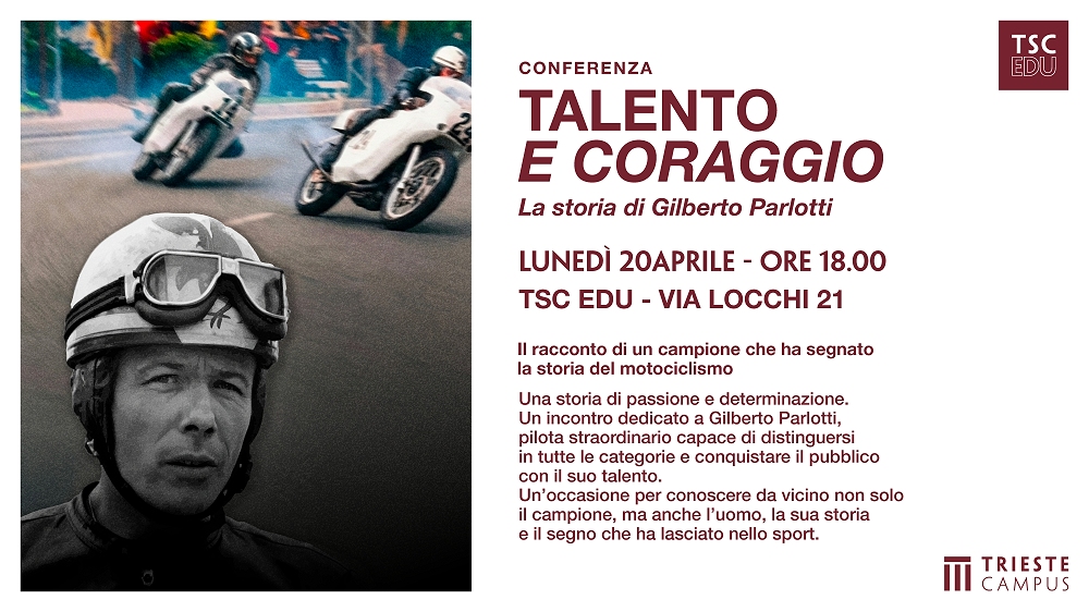 LA GRANDE STORIA DI GILBERTO PARLOTTI RACCONTATA A TSC EDU