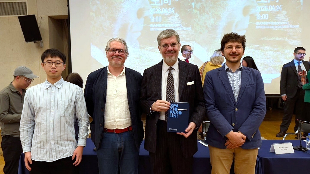 DALLA CINA AL FRIULI, IL LIBRO “SPAZIO PASOLINI” TORNA NELLA TERRA DEL POETA DOPO LA VETRINA MONDIALE ALL’ISTITUTO ITALIANO DI CULTURA DI PECHINO
